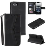 Nail Skin Feel Stitching Calf Texture Leather Phone Case, For iPhone 16e, For iPhone 16 Pro Max