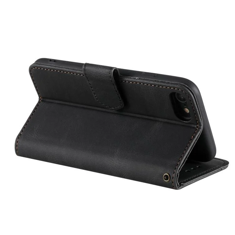 EDA006865505A_4.webp Nail Skin Feel Stitching Calf Texture Leather Phone Case, For iPhone 16e, For iPhone 16 Pro Max - Image 5