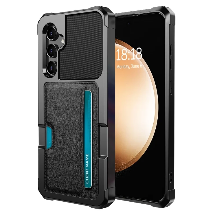 ZM02 Card Slot Holder Phone Case, For Samsung Galaxy S24+ 5G, For Samsung Galaxy S24 5G