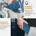 YX0080 Grid Butterfly Embossed Pattern Flip Leather Phone Case with Lanyard, For iPhone 13 Pro Max, For iPhone 13 Pro, For iPhone 13 - Image 7