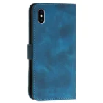 YX0080 Grid Butterfly Embossed Pattern Flip Leather Phone Case with Lanyard, For iPhone XS Max, For iPhone 8 Plus / 7 Plus - Image 3