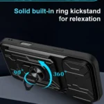 Sliding Camshield TPU+PC Phone Case with Card Slot, For iPhone 17 Pro Max, For iPhone 17 Pro - Image 7