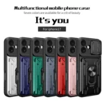 Sliding Camshield TPU+PC Phone Case with Card Slot, For iPhone 17, For iPhone 16e - Image 2
