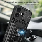 Sliding Camshield TPU+PC Phone Case with Card Slot, For iPhone 17, For iPhone 16e - Image 8