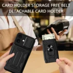 Sliding Camshield TPU+PC Phone Case with Card Slot, For iPhone 17, For iPhone 16e - Image 9