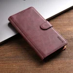 N.BEKUS CSJ-P1 Solid Color Leather Phone Case, For Samsung Galaxy S23 Ultra 5G, For Samsung Galaxy S23+ 5G, For Samsung Galaxy S23 5G, For Samsung Galaxy S22 Ultra 5G - Image 3