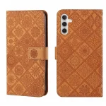 Ethnic Style Embossed Pattern Leather Phone Case, For Samsung Galaxy S25 5G, For Samsung Galaxy S25+ 5G