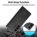 LC.IMEEKE Strong Magnetism Microfiber Leather Phone Case, For Samsung Galaxy S25 5G, For Samsung Galaxy S25+ 5G, For Samsung Galaxy S25 Ultra 5G, For Samsung Galaxy S24 FE 5G - Image 6