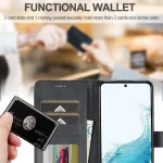 LC.IMEEKE Calf Texture Leather Phone Case, For Samsung Galaxy S24 FE 5G - Image 4