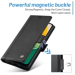 LC.IMEEKE Skin-friendly Card Slots Leather Phone Case, For Samsung Galaxy S24 FE 5G - Image 6