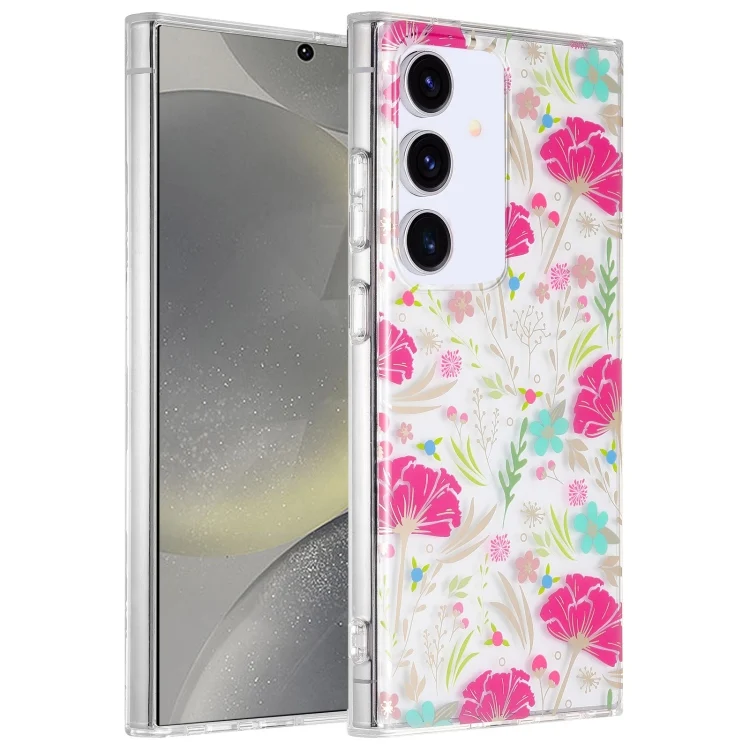 Dual-side Laminating IMD PC Hybrid TPU Phone Case, For Samsung Galaxy S24 5G, For Samsung Galaxy A15