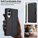 LC.IMEEKE L2 Series Detachable Magsafe PU Phone Case with Lanyard, For Samsung Galaxy S25 Edge 5G, For Samsung Galaxy S25 5G, For Samsung Galaxy S25+ 5G, For Samsung Galaxy S25 Ultra 5G - Image 2
