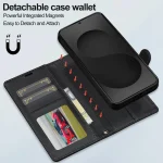 LC.IMEEKE L2 Series Detachable Magsafe PU Phone Case with Lanyard, For Samsung Galaxy S25 Edge 5G, For Samsung Galaxy S25 5G, For Samsung Galaxy S25+ 5G, For Samsung Galaxy S25 Ultra 5G - Image 3
