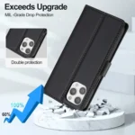 LC.IMEEKE L2 Series Detachable Magsafe PU Phone Case with Lanyard, For iPhone 12 Pro Max, For iPhone 11, For iPhone X / XS, For iPhone XR - Image 7