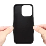 Denior D06 PU Back Cover Card Slot Holder Phone Case, For iPhone 16 Pro, For iPhone 16 Plus, For iPhone 16 - Image 3