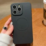 Solid Color Liquid Silicone MagSafe Magnetic Phone Case, For iPhone 11 Pro Max