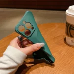 Solid Color Liquid Silicone MagSafe Magnetic Phone Case, For iPhone 11 Pro - Image 6