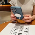 Solid Color Liquid Silicone MagSafe Magnetic Phone Case, For iPhone 11 Pro - Image 7