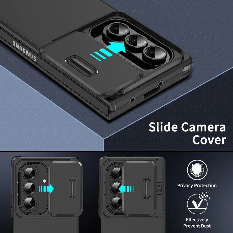 EDA007029603A_3.webp Sliding Camshield TPU + PC Phone Case, For Samsung Galaxy Z Fold7, For Samsung Galaxy Z Flip7, For Samsung Galaxy Z Fold5 - Image 4
