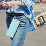 Honeycomb Embossing RFID Leather Phone Case, For iPhone 15 Pro, For iPhone 15 Plus, For iPhone 15 - Image 8