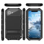 R-JUST Life Waterproof Dustproof Shockproof Holder Phone Case, For iPhone 16e, For iPhone 16 Pro Max, For iPhone 16 Plus, For iPhone 15 Pro Max, For iPhone 15 Plus - Image 2