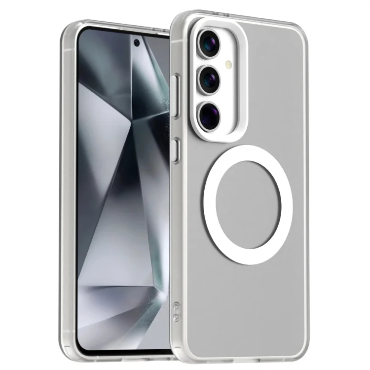 Candy Magsafe PC Hybrid TPU Phone Case, For Samsung Galaxy S24 5G, For Samsung Galaxy S23 FE 5G