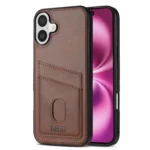 AZNS K1 Series Card Slot Business Phone Case, For iPhone 16