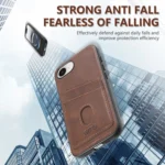 AZNS K1 Series Card Slot Business Phone Case, For iPhone 16e, For iPhone 16 Pro Max, For iPhone 16 Pro, For iPhone 16 Plus - Image 4