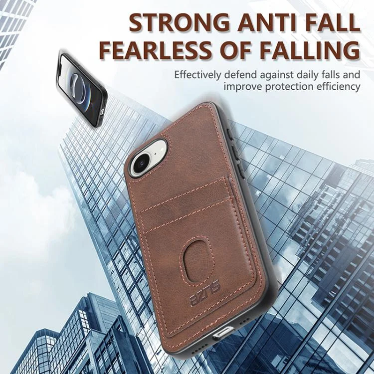 EDA007203205A_3.webp AZNS K1 Series Card Slot Business Phone Case, For iPhone 16e, For iPhone 16 Pro Max, For iPhone 16 Pro, For iPhone 16 Plus - Image 4