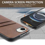 AZNS K1 Series Card Slot Business Phone Case, For iPhone 16e, For iPhone 16 Pro Max, For iPhone 16 Pro, For iPhone 16 Plus - Image 5