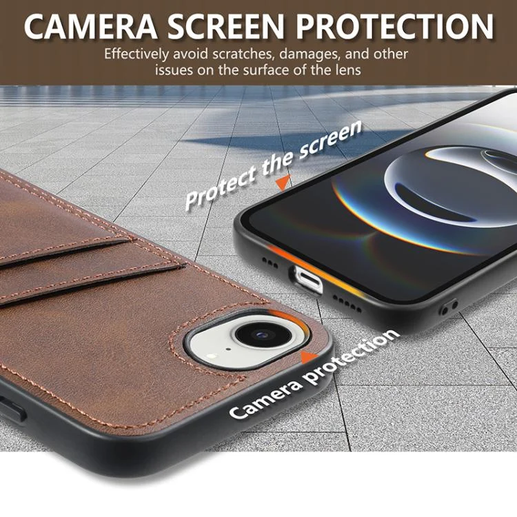 EDA007203205A_4.webp AZNS K1 Series Card Slot Business Phone Case, For iPhone 16e, For iPhone 16 Pro Max, For iPhone 16 Pro, For iPhone 16 Plus - Image 5