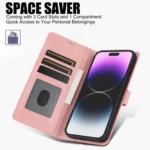 Fantasy Skin-feel Calfskin Texture Leather Phone Case, For iPhone 16 Pro Max, For iPhone 16 Pro, For iPhone 16 Plus, For iPhone 16 - Image 6