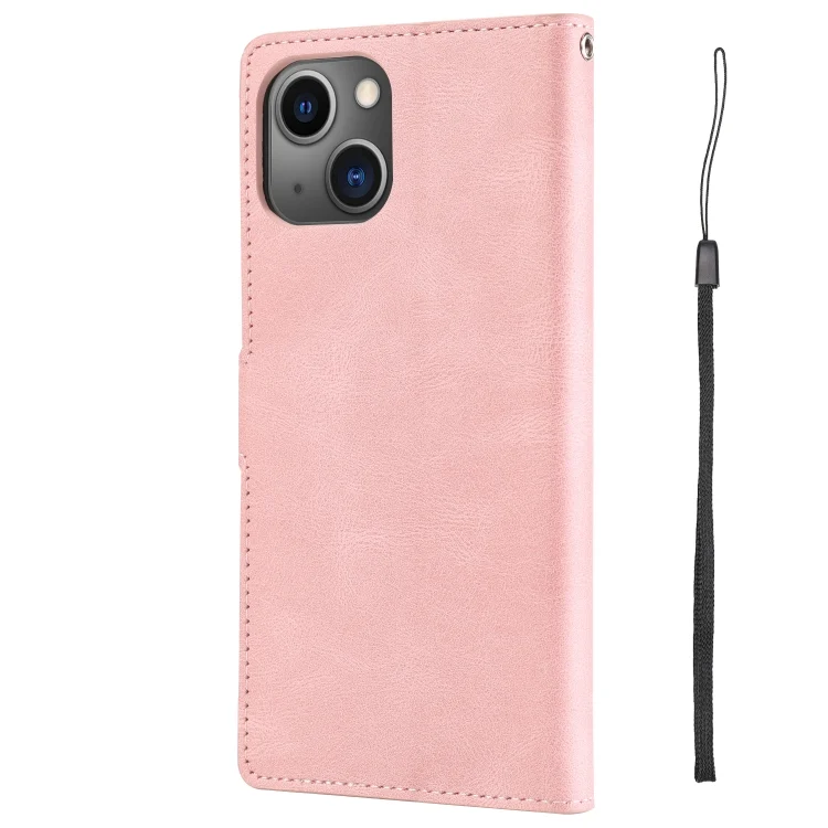 EDA007207909A_2.webp Fantasy Skin-feel Calfskin Texture Leather Phone Case, For iPhone 14 - Image 3