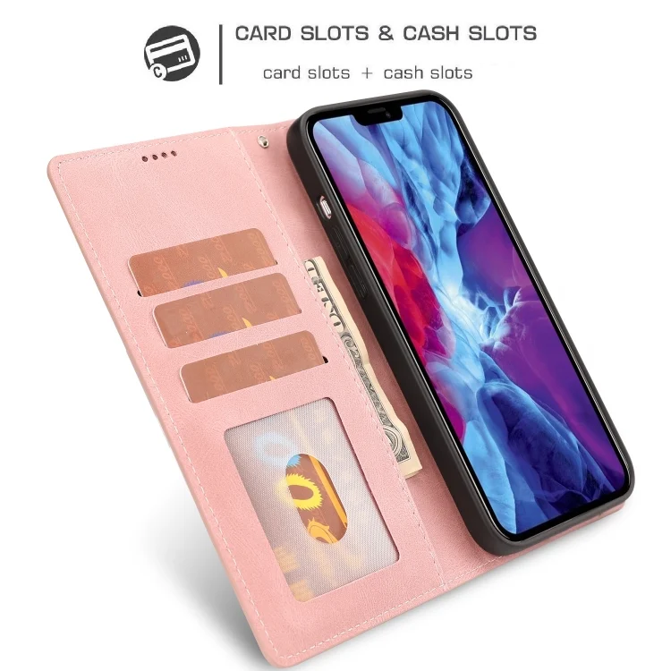 EDA007207909A_3.webp Fantasy Skin-feel Calfskin Texture Leather Phone Case, For iPhone 14 - Image 4