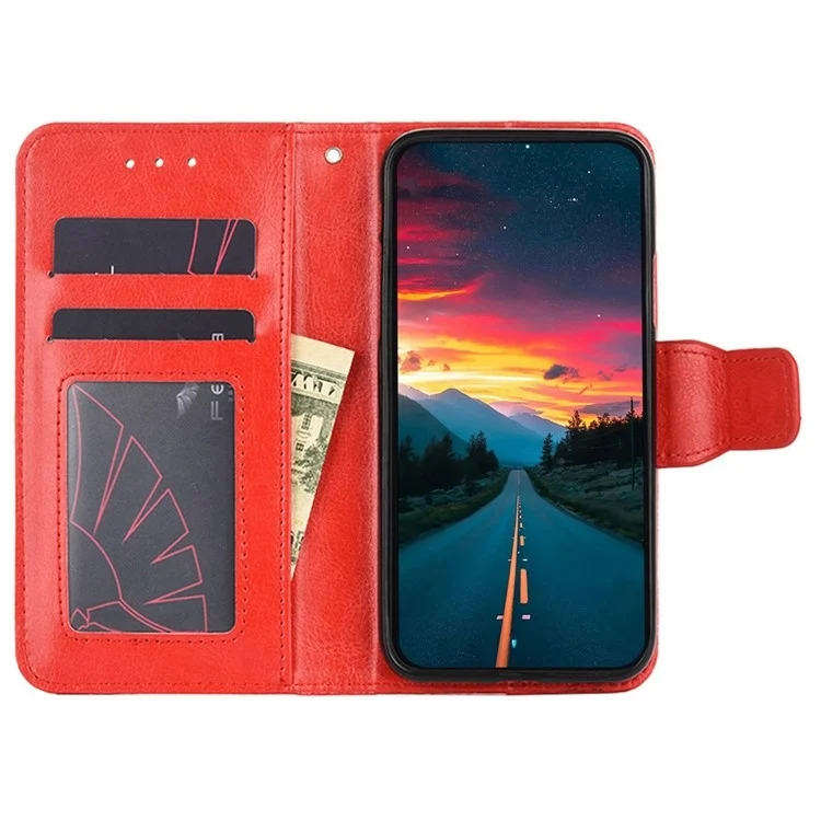 EDA007228801A_2.webp Crystal Texture Leather Phone Case, For iPhone 16 - Image 3