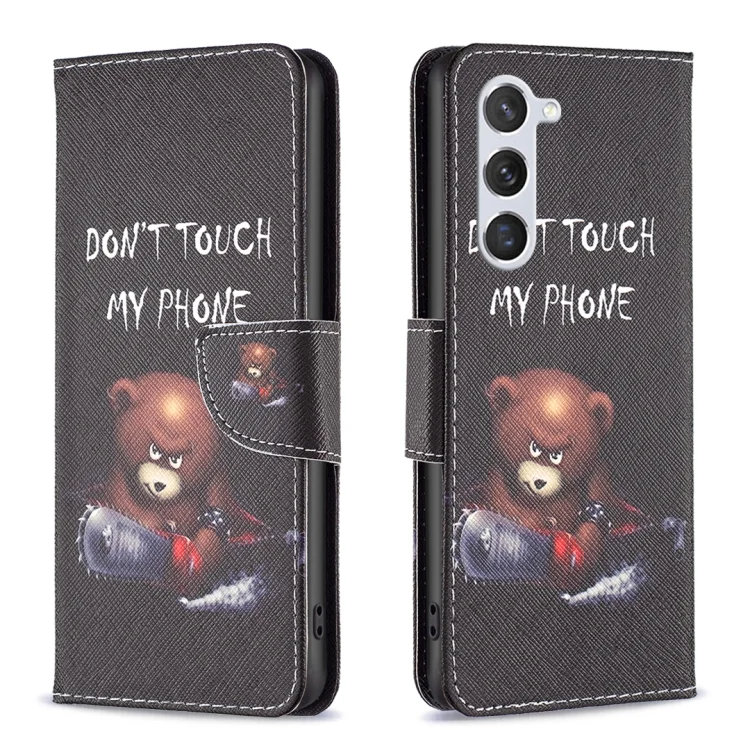 Colored Drawing Pattern Leather Phone Case, For Samsung Galaxy S25 5G, For Samsung Galaxy S25+ 5G