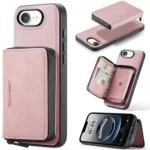 JEEHOOD J02 Magnetic Zipper Horizontal Flip Leather Phone Case, For iPhone 16e, For iPhone 16 Plus, For iPhone 16 - Image 2