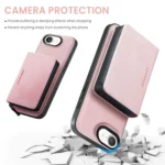 JEEHOOD J02 Magnetic Zipper Horizontal Flip Leather Phone Case, For iPhone 16e, For iPhone 16 Plus, For iPhone 16 - Image 5