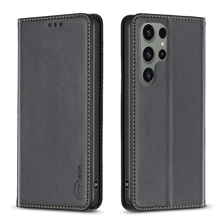 Magnetic Leather Phone Case, For Samsung Galaxy S25 Ultra 5G