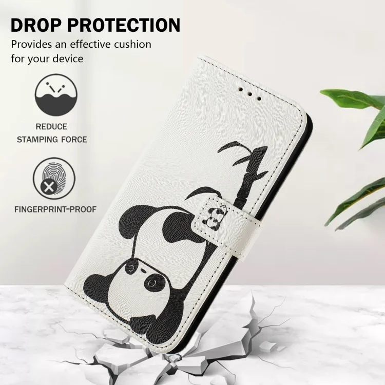 EDA007272809A_6.webp Art Colored Drawing Pattern Leather Phone Case, For iPhone 13 Pro - Image 7