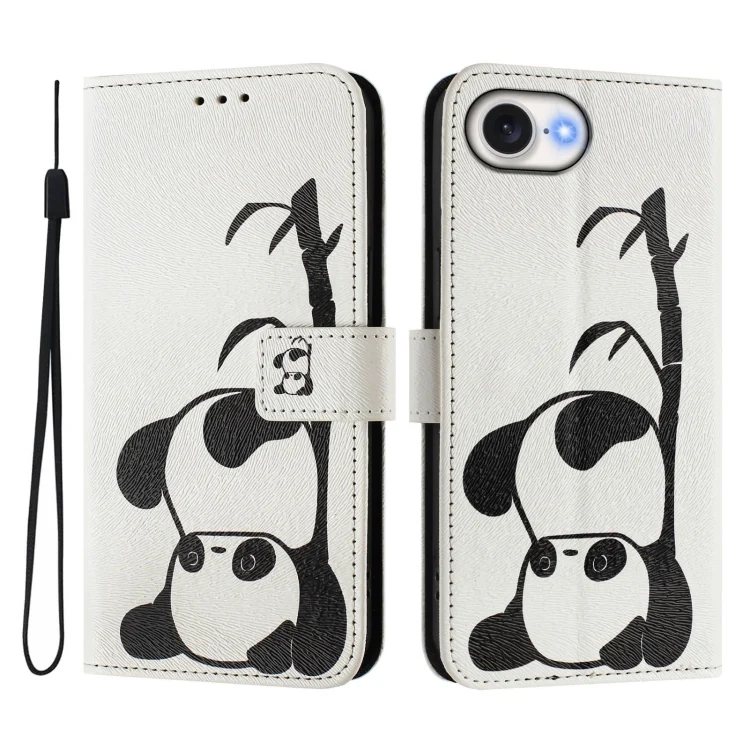 EDA007272815A_1.webp Art Colored Drawing Pattern Leather Phone Case, iPhone 16e - Image 2