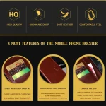 idewei Crazy Horse Texture Leather Phone Case, For Samsung Galaxy S25 5G, For Samsung Galaxy S25+ 5G - Image 4