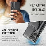 DG.MING MAGKING-K2 Series MagSafe RFID Card Bag Detachable Phone Case, For Samsung Galaxy S25 Edge 5G, For Samsung Galaxy S25 Ultra 5G, For Samsung Galaxy S24 Ultra 5G, For Samsung Galaxy S23 Ultra 5G - Image 8