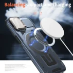 Shield Frame Holder MagSafe Phone Case, For iPhone 14, For iPhone 14 Pro - Image 4