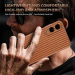 AZNS Electroplated Edge Carbon Fiber Texture Phone Case, For Samsung Galaxy S25 Edge 5G, For Samsung Galaxy S25 5G, For Samsung Galaxy S25+ 5G, For Samsung Galaxy S25 Ultra 5G... - Image 8