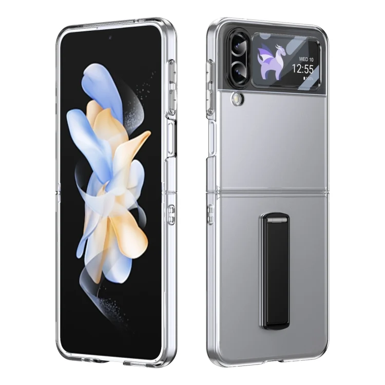 Ice-Cold Holder PC Hybrid TPU Phone Case, For Samsung Galaxy Z Flip4, For Samsung Galaxy Z Flip3
