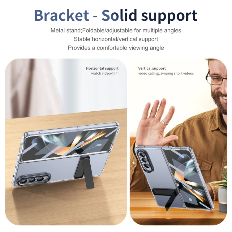 EDA007313308A_4.webp Ice-Cold Holder PC Hybrid TPU Phone Case, For Samsung Galaxy Z Fold3 - Image 5