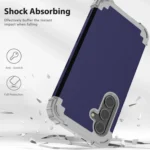 3 in 1 Silicone Hybrid PC Shockproof Phone Case, For Samsung Galaxy S24 FE 5G - Image 5