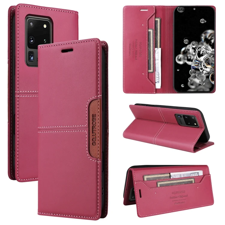 GQUTROBE G01 RFID Anti-theft Leather Phone Case, For Samsung Galaxy S20 Ultra, For Samsung Galaxy S20, For Samsung Galaxy S20+