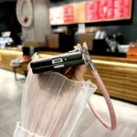 Comfortable Short Plush Full Coverage Phone Case with Wrist Strap, For Samsung Galaxy Z Fold3 5G - Image 5